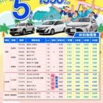 直航租車【2026 暢開這夏】Taiwan Summer 台北承德店