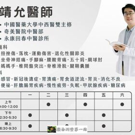 中藥針灸調理找回身體平衡～台南安南區、北區最多網友討論的名中醫在這裡！