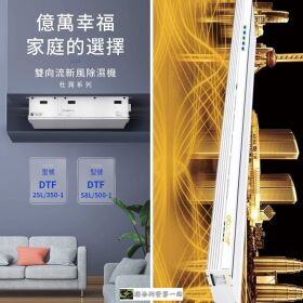 全熱交換器品牌推薦－沃特奇窗型／全戶全熱交換器